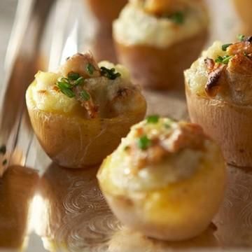 Mini Walnut Stuffed Potatoes Mini Walnut Stuffed Potatoes