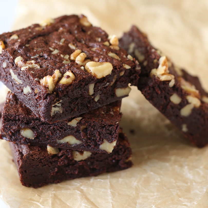 Walnut Fudge Brownies Walnut Fudge Brownies