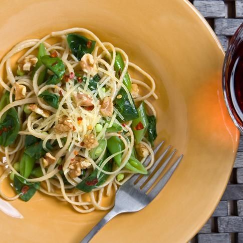 Walnut & Seasonal Vegetable Pasta Walnut & Seasonal Vegetable Pasta