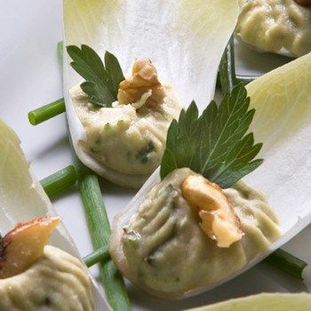 Endive and Walnut Appetizers Endive and Walnut Appetizers