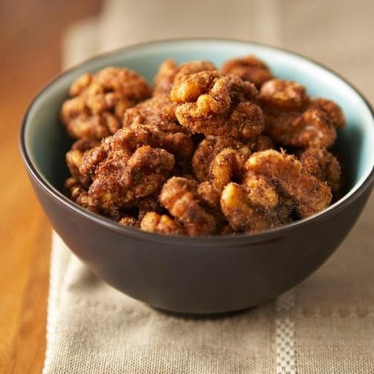 Spiced Mayan Chocolate Coated Walnuts Spiced Mayan Chocolate Coated Walnuts