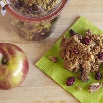 Walnut Cluster Snack Walnut Cluster Snack