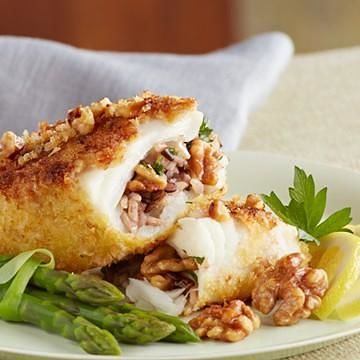 Walnut Panko Crusted Sea Bass Walnut Panko Crusted Sea Bass