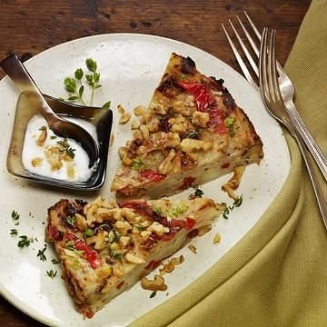 Savory Potato Walnut Cake Savory Potato Walnut Cake