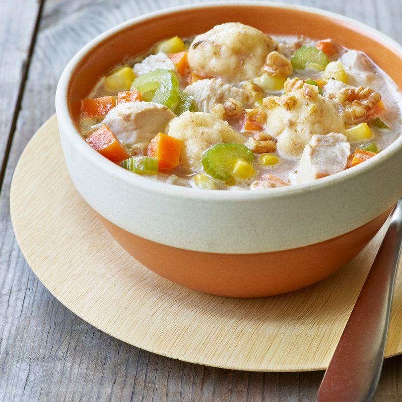 Chicken and Walnut Dumpling Soup Chicken and Walnut Dumpling Soup