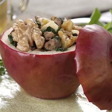 Savory Baked Apples with Toasted Walnuts Savory Baked Apples with Toasted Walnuts