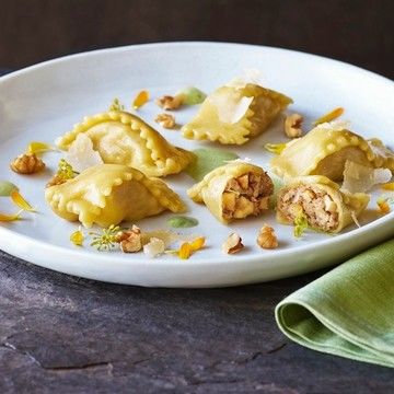 Walnut & Pork Stuffed Agnolotti Walnut & Pork Stuffed Agnolotti