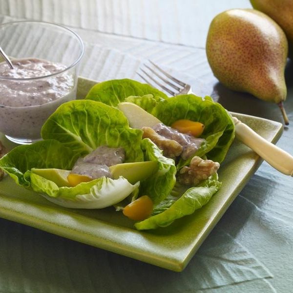 Walnut, Pear and Blue Cheese Dressing - Food Technologists Walnut, Pear and Blue Cheese Dressing - Food Technologists