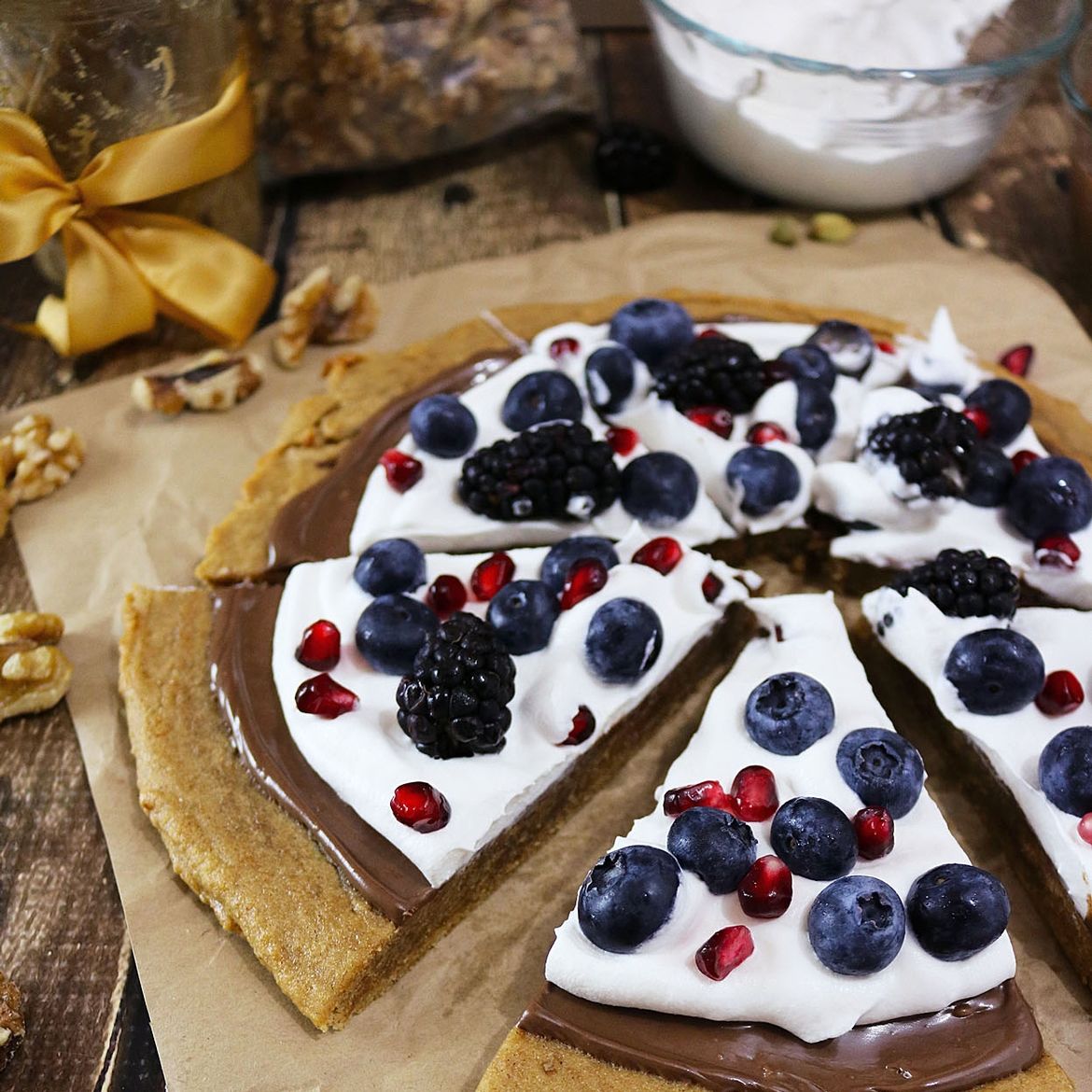 Walnut Coconut Cookie Cake Walnut Coconut Cookie Cake