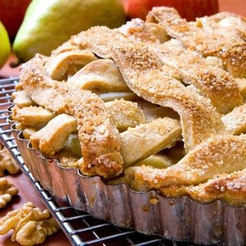 Pear Crostata with Walnut & Cornmeal Crust Pear Crostata with Walnut & Cornmeal Crust