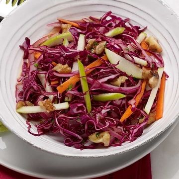 Quick Pickled Red Cabbage and Apple Salad with Walnuts Quick Pickled Red Cabbage and Apple Salad with Walnuts