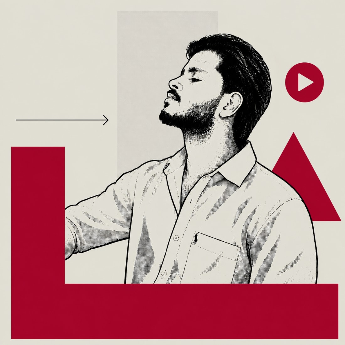 AI Film: portrait of Sudhanshu