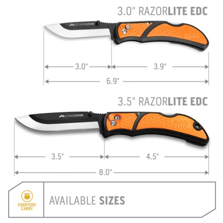 Outdoor Edge® Razor-Lite Everyday Carry Folding Knives