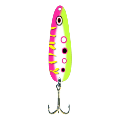 Pelican Lures Flutter/Trolling Spoons - Electric Pink Tiger