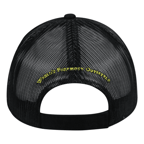 Cabela’s 5-Panel Mesh-Back Cap - Black - back