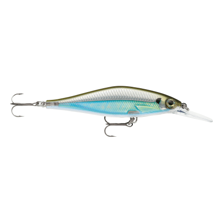 Rapala Shadow Rap Shad Deep - Slow-Rising - Moss Back Shiner