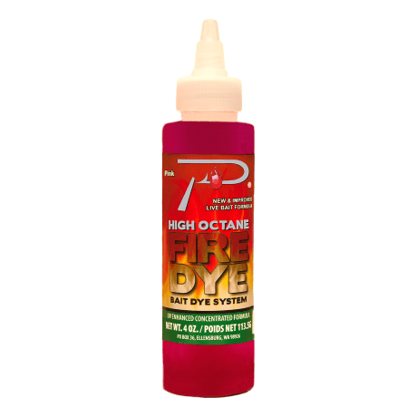 Pautzke Bait Co. Fire Dye Bait Die System - Pink