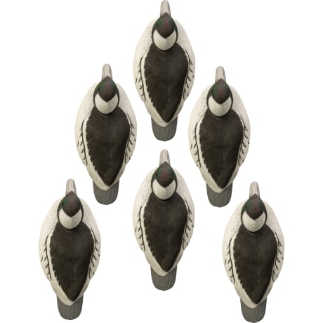 Higdon Outdoors Standard Foam-Filled Bufflehead Drake Decoys – Six-Pack