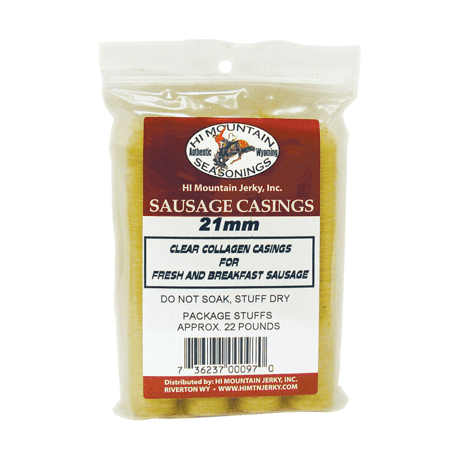 Hi Mountain® Clear Collagen Casings