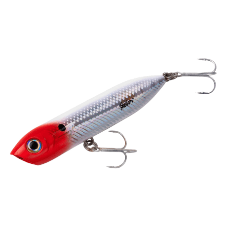 Heddon® Chug'n Spook Jr. - Red Head/Silver Flash