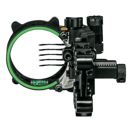 Trophy Ridge® Fix Five-Pin Bow Sight - Close-Up View