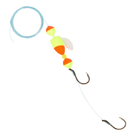 Yakima Bait® Walleye Delight™ Walleye Rig - Flame Chartreuse