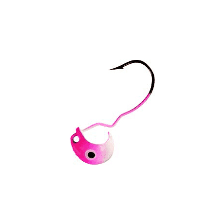 Fin-tech Nuckle Ball® Jig - Pink/White