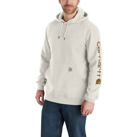 Carhartt® Men’s Signature Sleeve Logo Hoodie