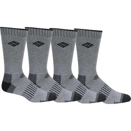Columbia™ Men’s 4-Pack Moisture Control Colorblock Crew Socks