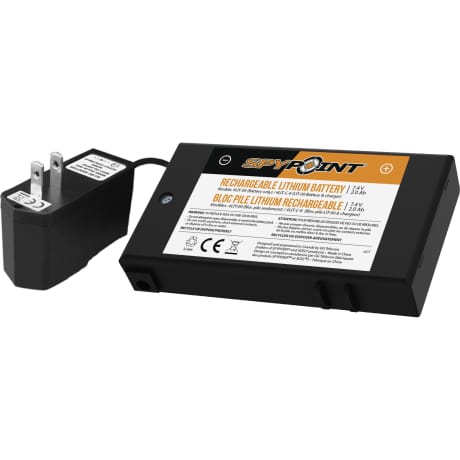 SPYPOINT® Rechargeable Lithium Battery Pack and Charger
