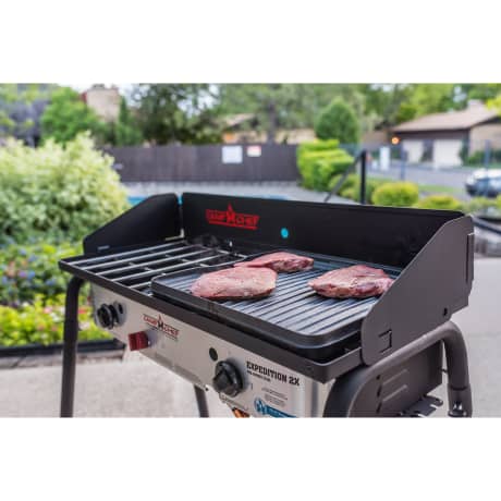 Camp Chef® Expedition 2X Two Burner Stove with Griddle
