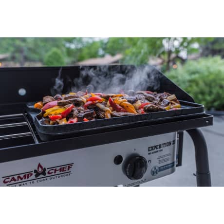 Camp Chef® Expedition 2X Two Burner Stove with Griddle