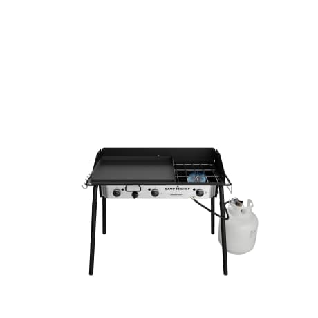 Camp Chef® Expedition 3X Three Burner Stove with Griddle