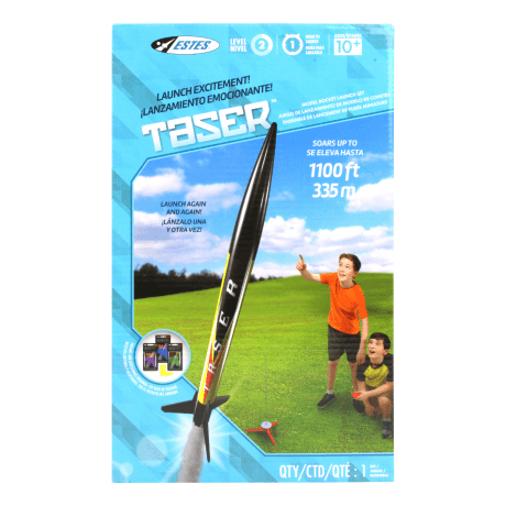 Estes Taser Rocket Launch Set - Packaging View