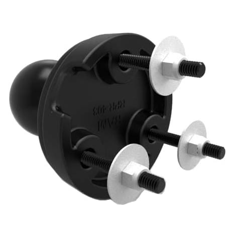 RAM® Mounts Large Cable Manager with 3-Hole Pattern for Electronic Mounts