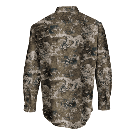 RedHead® Men’s Silent-Hide® Button-Down Shirt - Strata - back