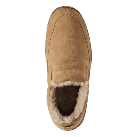 Redhead® Men’s Suede Slip-Ons - Cinnamon - top