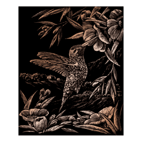 Copper Foil - Humming Bird