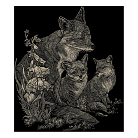 Gold - Fox & Cubs