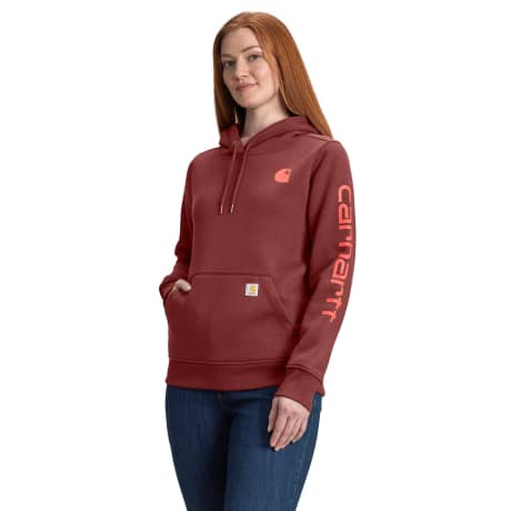 Carhartt® Women’s Clarksburg Graphic Sleeve Pullover Hoodie