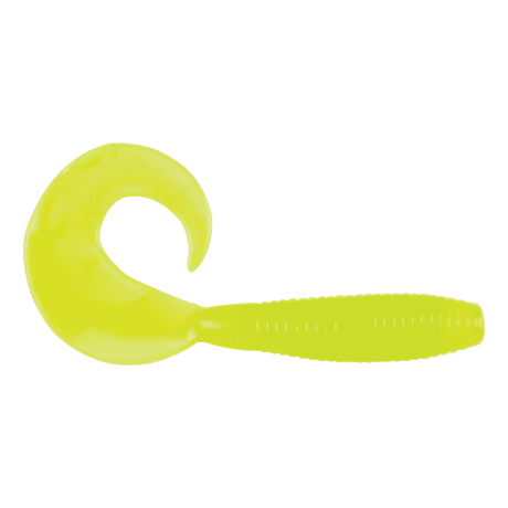 Berkley® PowerBait® Power Grub - Milky Chartreuse