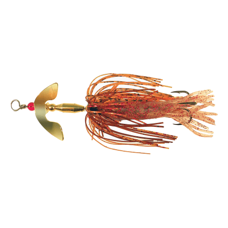 Lil’ Shaker In-Line Spinner Baits - Brass/Crawfish - 1/2 oz.