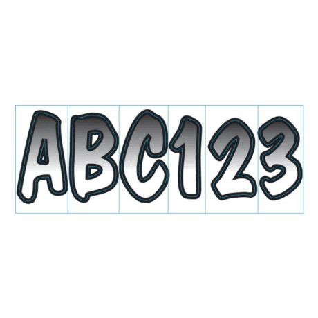 Bass Pro Shops® Shaded Letter and Number Decal Kits