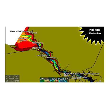 Angler's Edge Mapping Lake Winnipeg 2022 - Early Ice