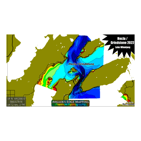 Angler's Edge Mapping Lake Winnipeg 2022 - Early Ice
