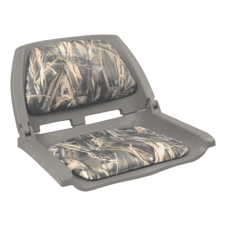 Bass Pro Shops® Padded Folding Moulded Boat Seats - True Timber DRT