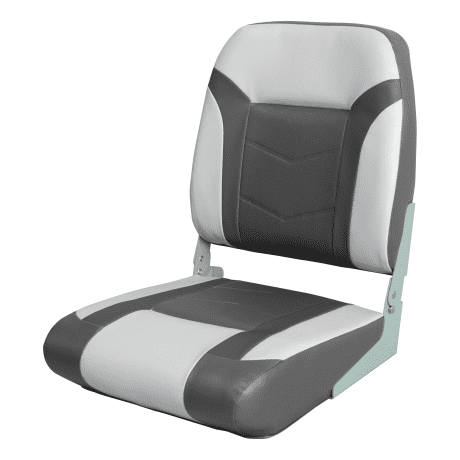 Bass Pro Shops® Tourney Special Boat Seat - Grey/Charcoal