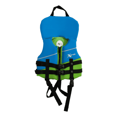 XPS Neoprene Life Vest - Turquoise/Green - Infant