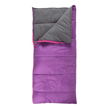 Bass Pro Shops® Kids' Eclipse™ -1°C Rectangular Sleeping Bag - Dewberry