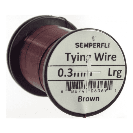 Semperfli 0.3mm Wire - Brown